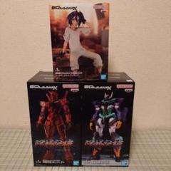 新品未開封　ガンダム　プライズフィギュア　3点セット プライズ「機動戦士Gundam GQuuuuuuX 限械突破 赤いガンダム」6