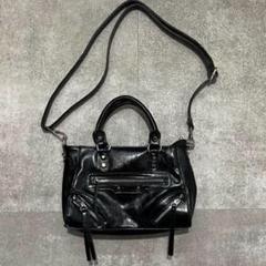 バッグ y2k grunge city leather shouldr hand bag y2k grunge city leather shouldr hand bag - メルカリ