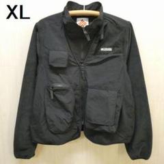 Columbia 「美品」 フィッシングジャケット ブラック早い者勝ち❗️