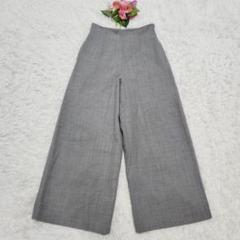 フォクシー　サクソニーワイドパンツ　FOXY EXPRESS掲載　ソフィーグレー