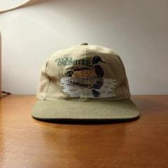 00s ducks unlimited社製 2トーンキャップ 鴨 マガモ デコイ