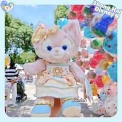 【現地購入☆正規品】リーナベル　ナチュラルカラー　ぬいぐるみ　上海ディズニー 上海ディズニー限定 磁石つき リーナベル肩のせぬいぐるみ