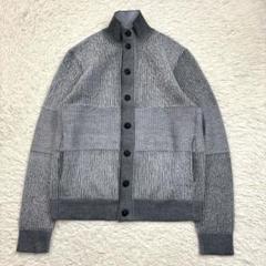 ジョルジオアルマーニ 黒タグ ウール モヘア カーディガン ニットジャケット