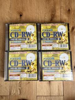 パソコン用　CD-RW 4-12倍速対応　700MB 80min 18枚
