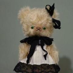 キャラメルキャンディベア テディベア ぬいぐるみ 海外作家様 ハンドメイド くま キャラメルキャンディベア テディベア ぬいぐるみ 海外作家様