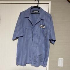 NEIGHBORHOOD. ストライプ半袖シャツ L ワークシャツ