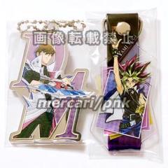 遊戯王DM 海馬 アクキー 缶バッジ ストラップ グッズ4点セット 新品未使用 アクリルキーホルダー＆缶バッジセット「遊☆戯☆王5D's」（全