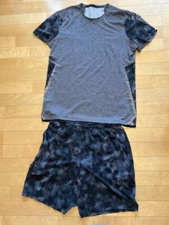 ルルレモン Tシャツ＆ハーフパンツセット メンズXL