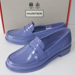 定価16500 新品 本物 HUNTER ローファー JP24 2070 定価16500 新品 本物 HUNTER ローファー JP24 2070