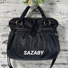 SAZABY(サザビー) / ショルダーバッグ/レザー/グレー | 中古品の