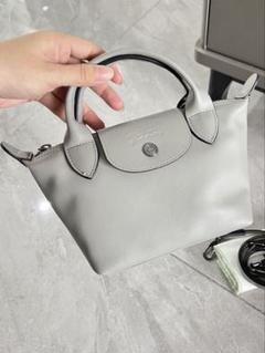 美品USED！限定プリアージュキュイール ホワイト 10%OFFクーポン配布中！】並行輸入品 Longchamp ロンシャン ル