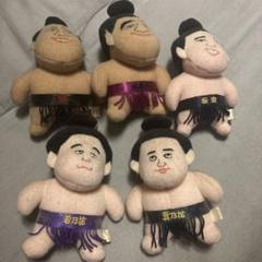 お相撲さん　ぬいぐるみ　5こセット　中古品　バラ売り不可 お相撲さん ぬいぐるみ 5こセット 中古品 バラ売り不可 - メルカリ