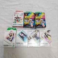 新品　チェキ　instax mini 10シート　ミッキー＆フレンズ　レインボー 新品 チェキ instax mini 10シート ミッキー＆フレンズ