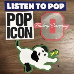 POP TRADING COMPANY ポップトレーディング　ステッカー 4枚