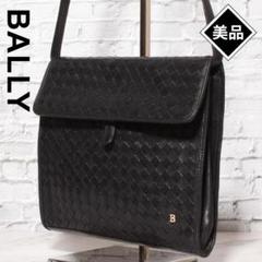 超希少【BALLY バリー】ショルダーバッグ メッセンジャー Bロゴ総柄 ブルー 超希少【BALLY バリー】ショルダーバッグ メッセンジャー Bロゴ