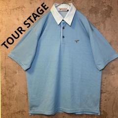 TOURSTAGE ツアーステージ　メンズ　ゴルフウェア　半袖ポロシャツ　L