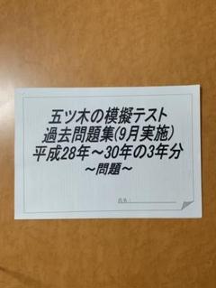 2025年最新】五ツ木 模擬テストの人気アイテム - メルカリ