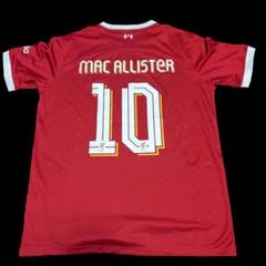 新品未使用リバプール MAC ALLISTER 10番 24/25 リヴァプール ユニフォーム(10/マクアリスター) - メルカリ