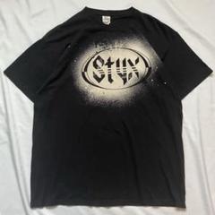 Styx バンド Tシャツ XL ブラック DELTA 両面デザイン
