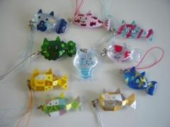 ♯Iti27DZネコ金魚ストラップ3シークレット入全10種 ♯Iti27DZネコ金魚ストラップ3シークレット入全10種の通販 by