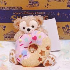 ダッフィー　ぬいぐるみバッジ　フィルドウィズジョイ❢　ディズニーシー♡５