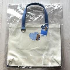 ファミリア トートバッグ カラフルシリーズ familiar ブルー