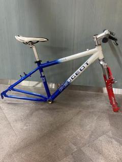 【ジャンク扱い】oldmtb 丸石 Black eagle フレームセット ジャンク扱い】oldmtb 丸石 Black eagle フレームセット