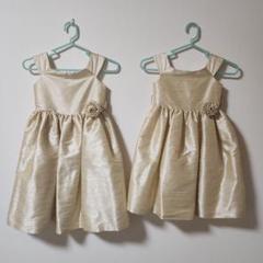 ◻️ドレス2枚セット　子ども　キッズ　結婚式　発表会
