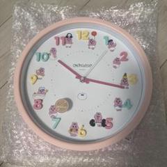 おぱんちゅうさぎ 時計 アイコンウォールクロック