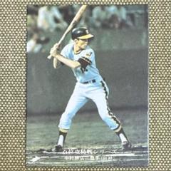カルビープロ野球カード1979年阪神タイガース中村勝広 カルビープロ野球カード1979年阪神タイガース中村勝広