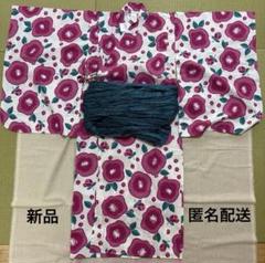 devirock 花柄 140cm 浴衣