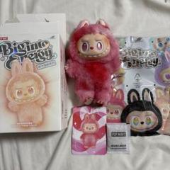 POPMART labubu 巾着 ピンク正規品 POPMART LABUBU ラブブ 巾着【ピンク】 - メルカリ