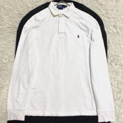 美品✨】ポロバイラルフローレン 長袖 ラガーシャツ エルボー