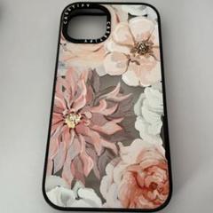 CASETiFY フラワー柄 iPhone13 スマホケース ケースティファイ