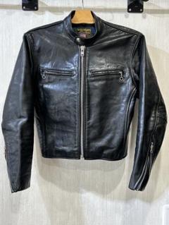 超レア！限定品 ！Vanson レザーシングルライダースジャケット ブラック36 VANSON◇エンフィールド シングルライダースジャケット/サイズ