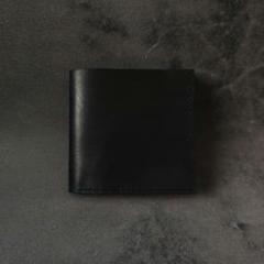 ゴートレザーの薄すぎる革財布　二つ折り財布 山羊革 手染め 手縫い コンパクトのサムネイル
