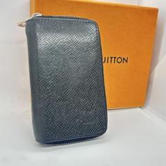 美品　ルイヴィトン　ジッピーコインパース　タイガ　ブラック系　MI2135 美品 ルイヴィトン ジッピーコインパース タイガ ブラック系