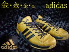 adidas(アディダス）　金色のスニーカー靴no51　サイズ27.5