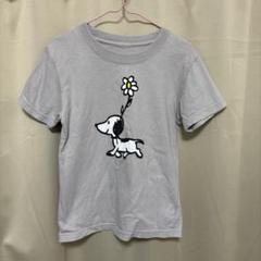 古着　スヌーピーミュージアム　ビンテージ　スヌーピー　半袖　Tシャツ　130
