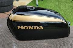 美品】HONDAエイプ純正タンク CB風カスタムペイント ブラック