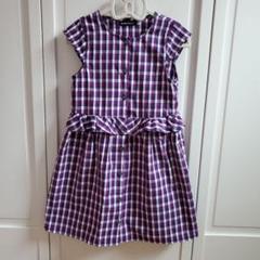 お値下げ【美品】Bebe チェック ワンピース　120