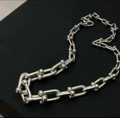 ハイクオリティ　LOGO ハードウェア　ネックレス　シルバー！ブレスレット別売 ハイクオリティ✴️LOGO ハードウェア ネックレス シルバー