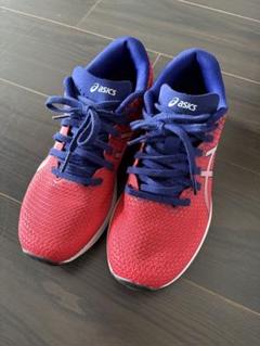 【ほぼ新品】asics LYTERACER 23.5cm RED アシックス