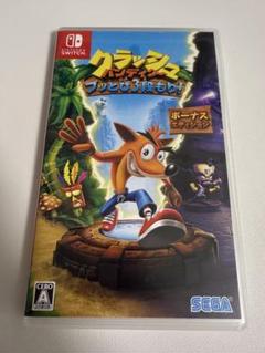 【美品】クラッシュ・バンディクー ブッとび3段もり! switch