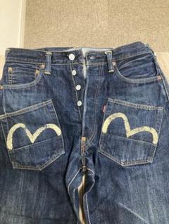 エヴィス EVISU W36L35 大黒 デニムパンツ travis Y2K - メルカリ
