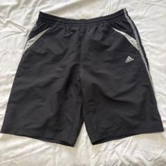 adidas ブラックショーツ Oサイズ ハーフパンツ - メルカリ