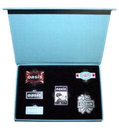 OASIS オアシス (10月来日記念 ) コンプリートピンバッジ6個セット OASIS オアシス (10月来日記念 ) コンプリートピンバッジ6個