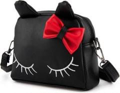 ポシェット 猫 かわいい 2way ショルダーバッグ リュックサック 子供