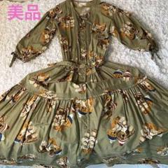 激安/新作 超レア‼️美品‼️希少ヴィンテージピンクハウスワンピース 送料 ワンピース