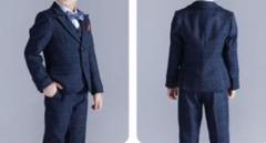 男の子フォーマル新品　美品　5点130cm